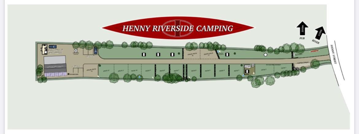 Henny Riverside Glamping Sudbury  Eksteriør bilde